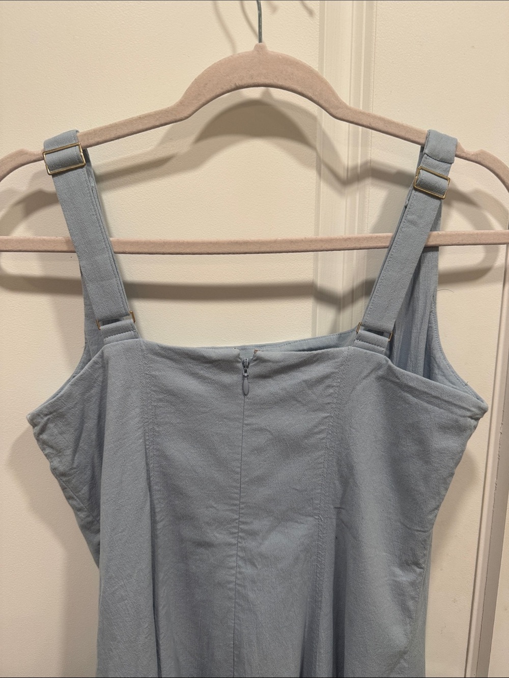NWT Abercrombie Blue Dress Size M - Picture 5 of 6